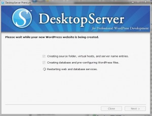 Setting up a locally hosted WordPress site in a snap